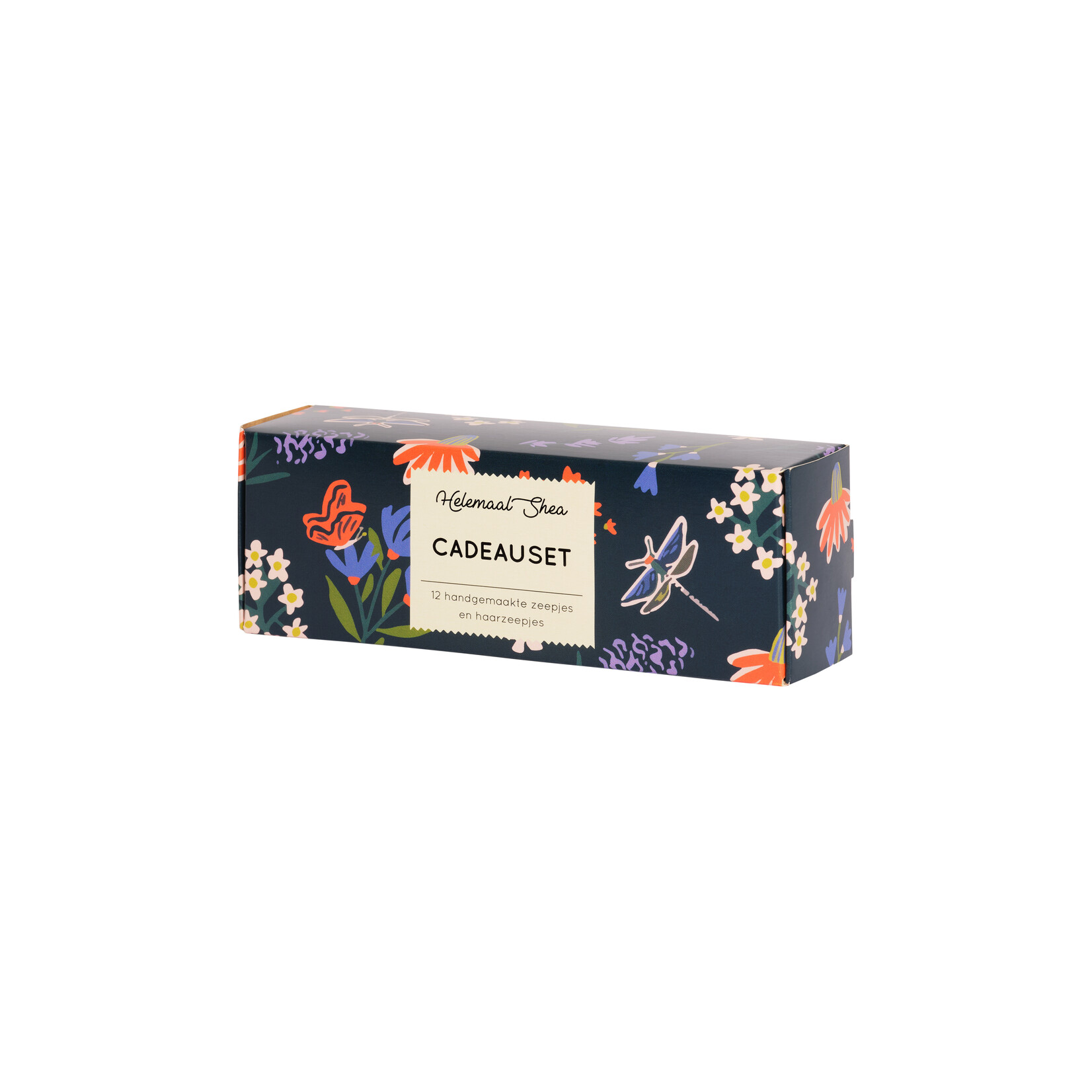 Cadeauset met 12 kleine zeepjes handgemaakte zeepjes.