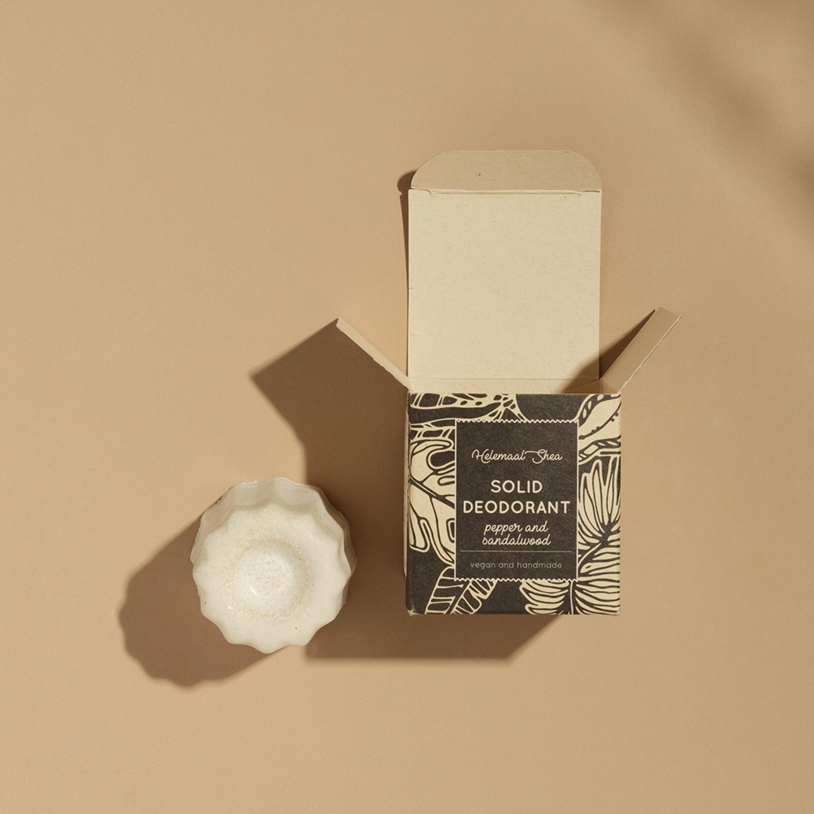 Vaste deodorant - Zwarte peper & Sandelhout