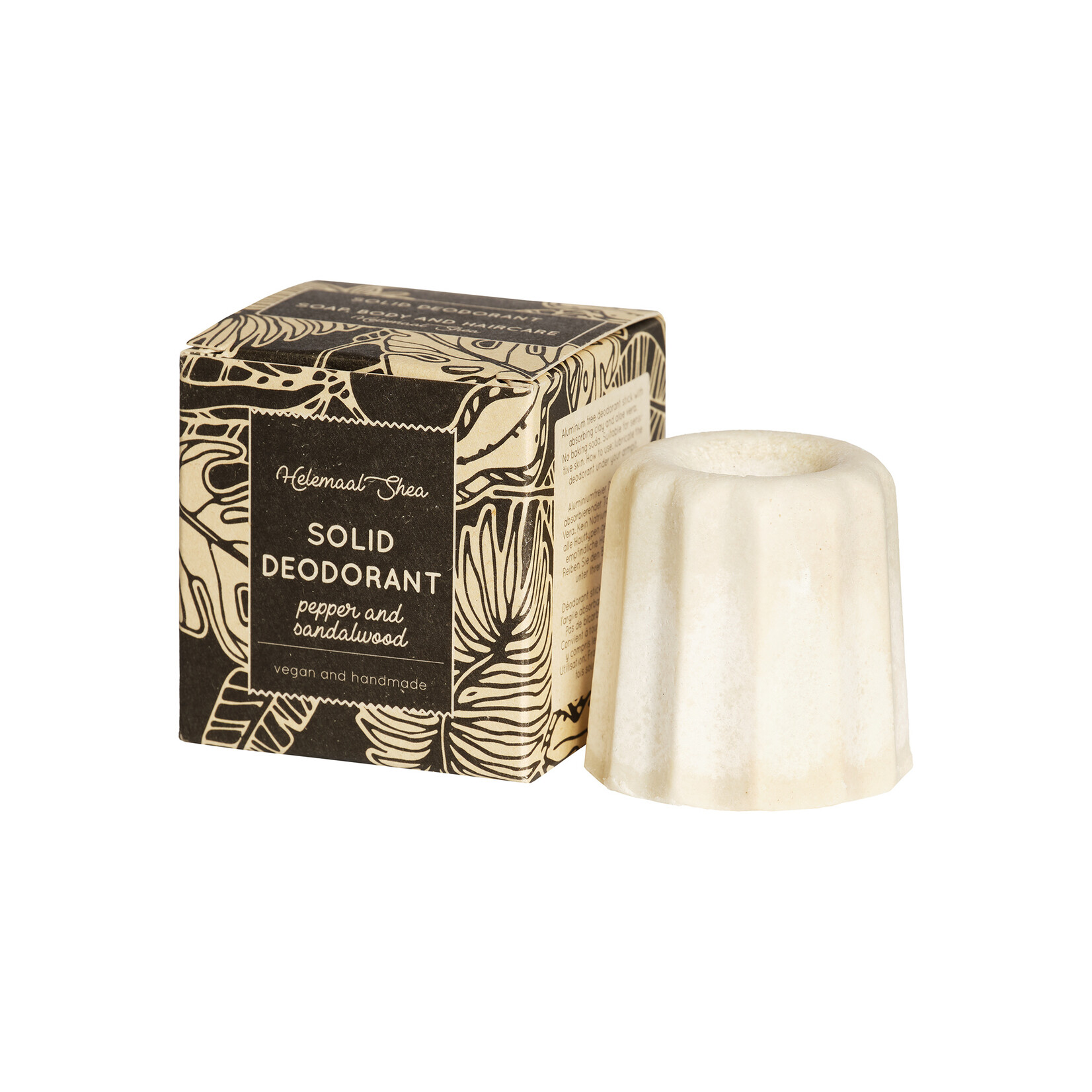 Festes Deodorant - Schwarzer Pfeffer & Sandelholz