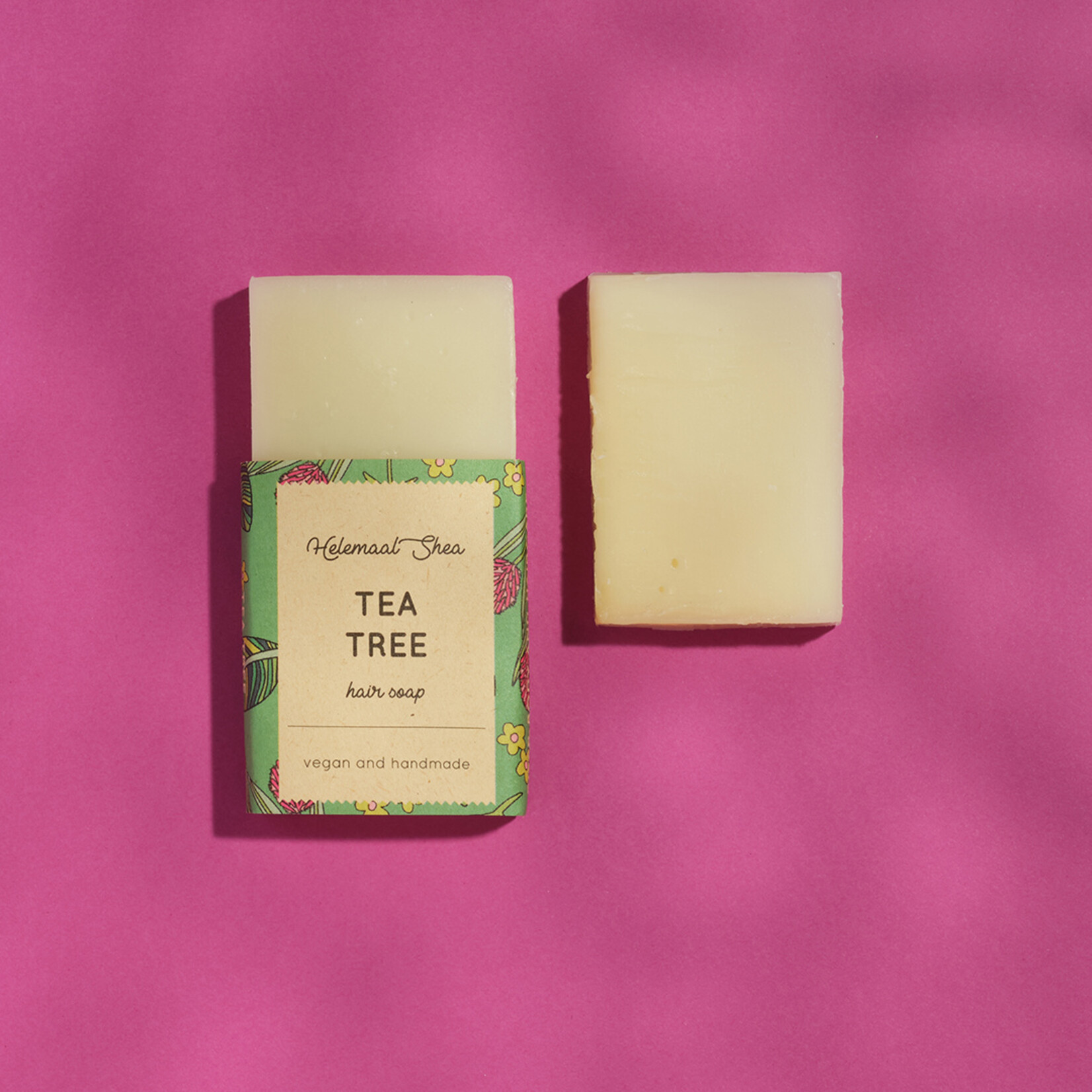 Haarseife mit Teebaum und Minze - Mini