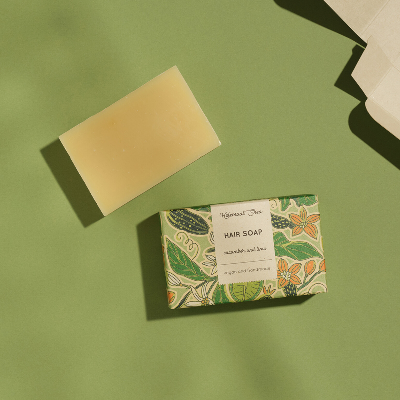 Cucumber & Lime hair soap