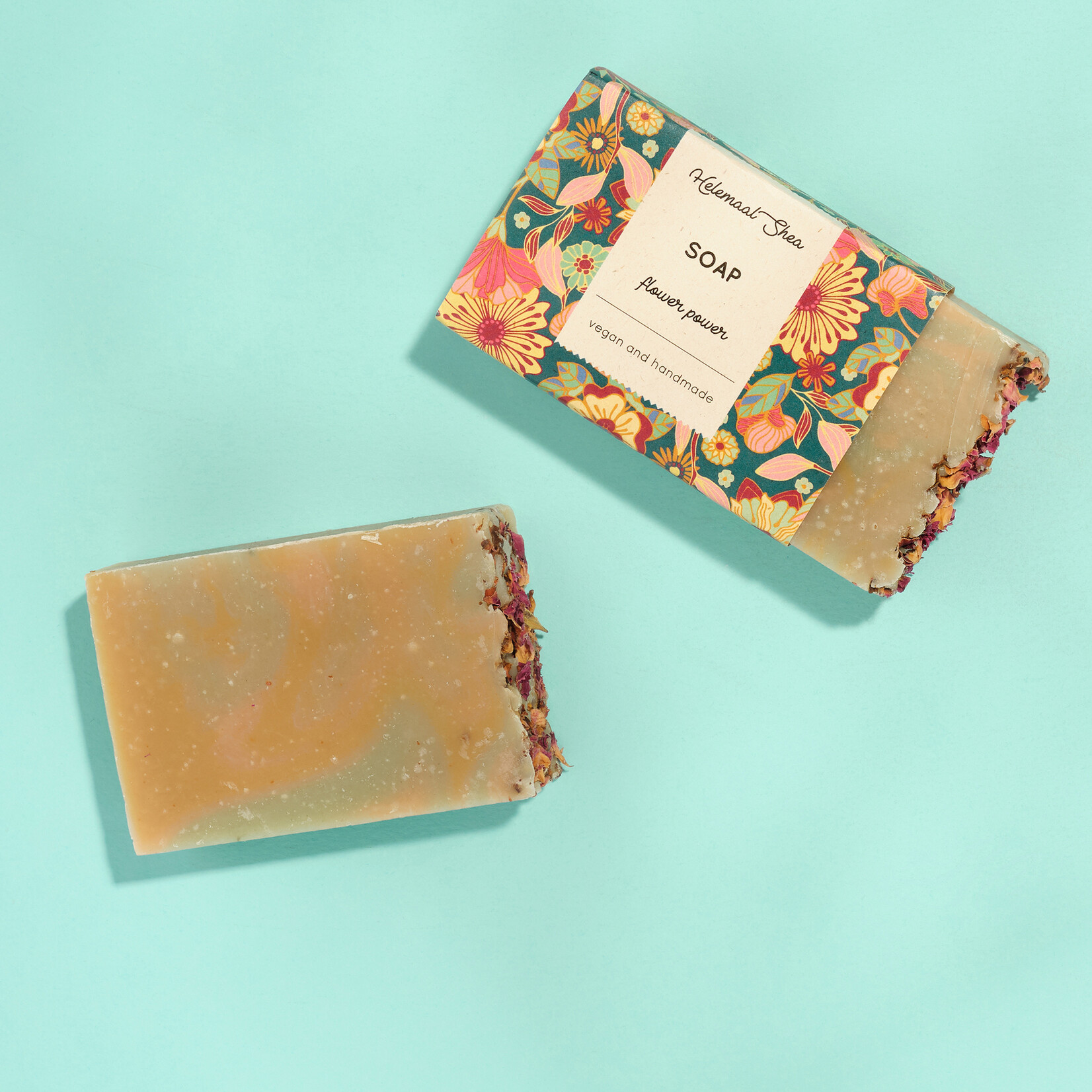 Flower power soap