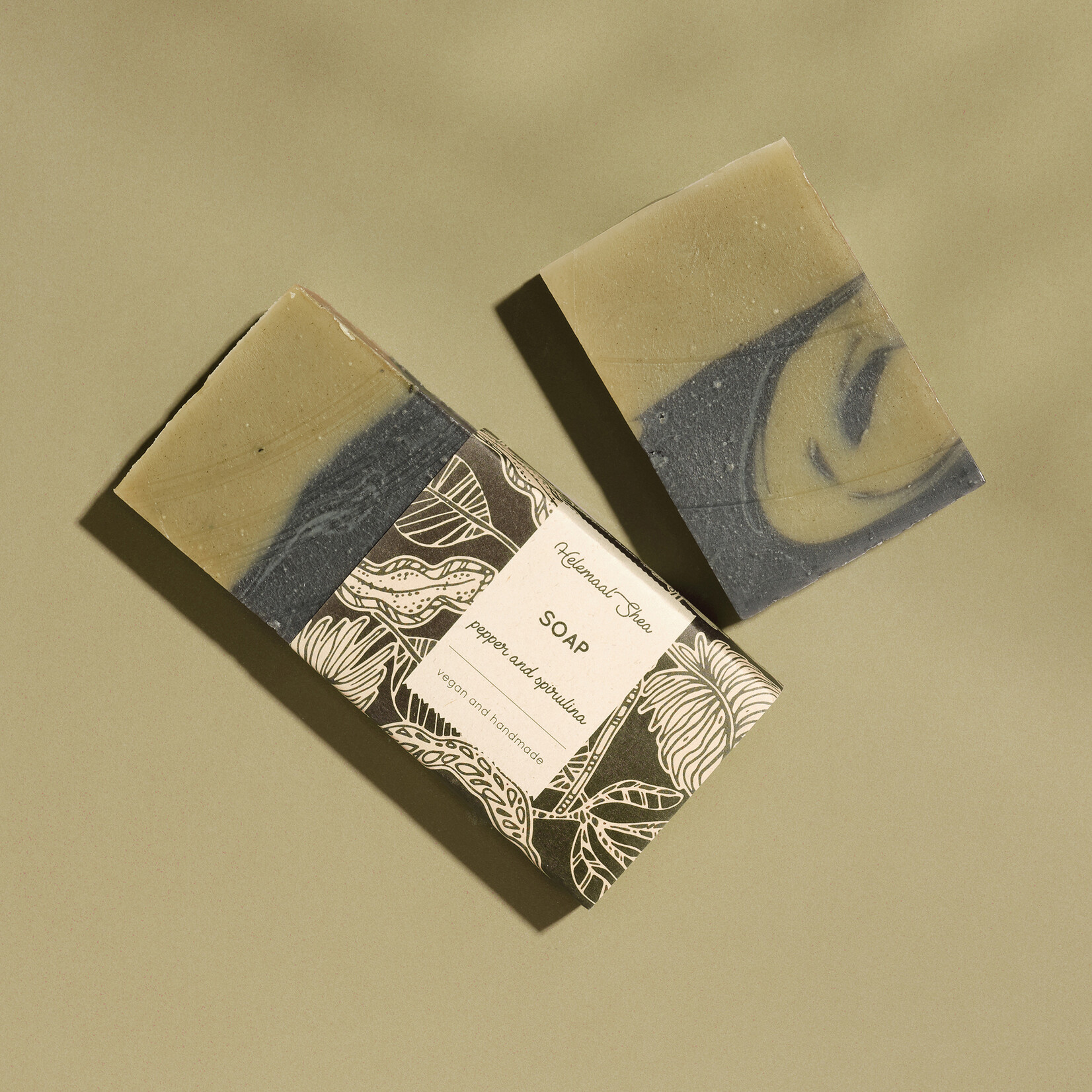 Pepper & Spirulina soap