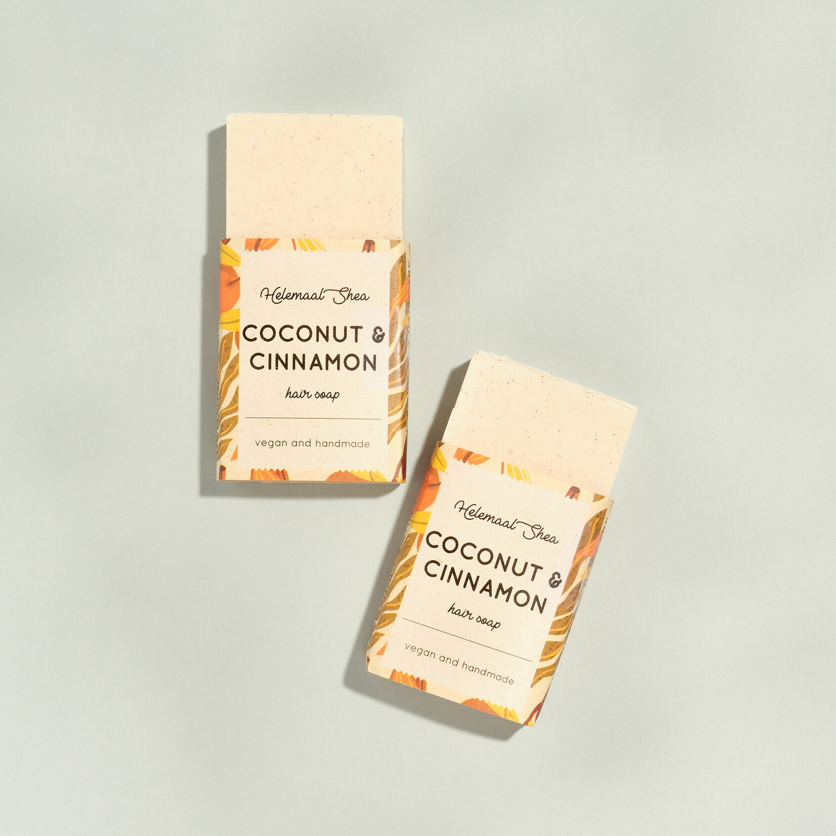 Coconut & Cinnamon hair soap - Mini