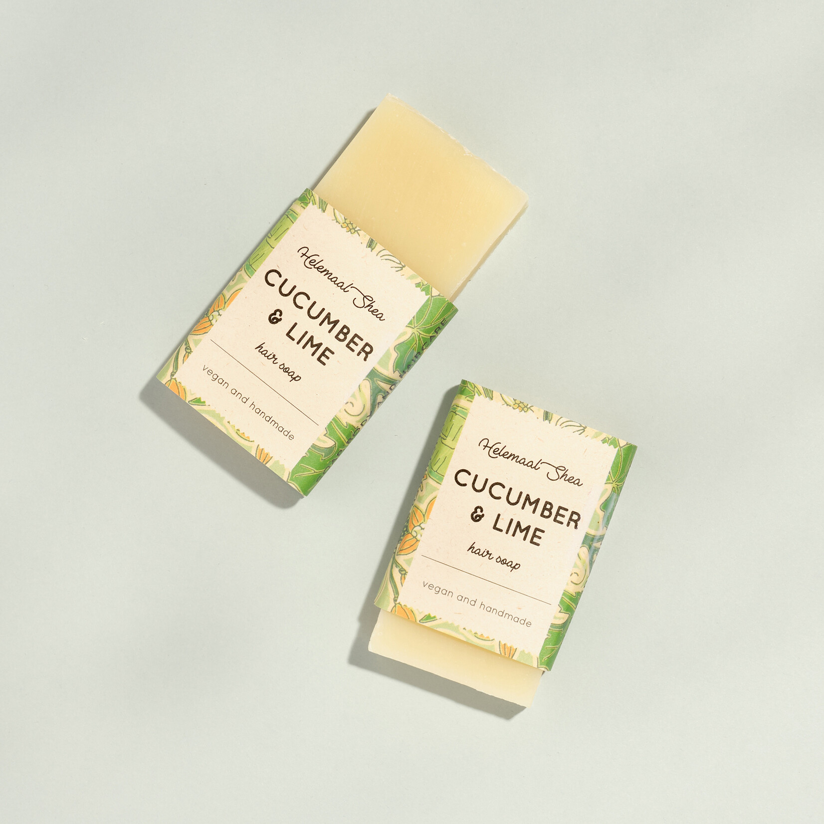 Cucumber & Lime hair soap - Mini