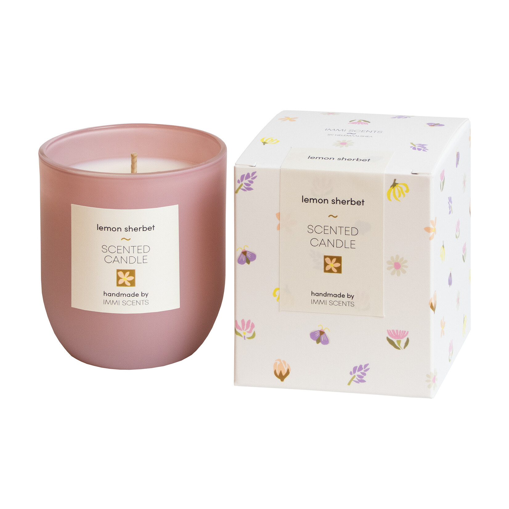 Scented candle - Lemon Sherbet - large