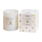 Scented candle - Lemongrass & Ginger - white