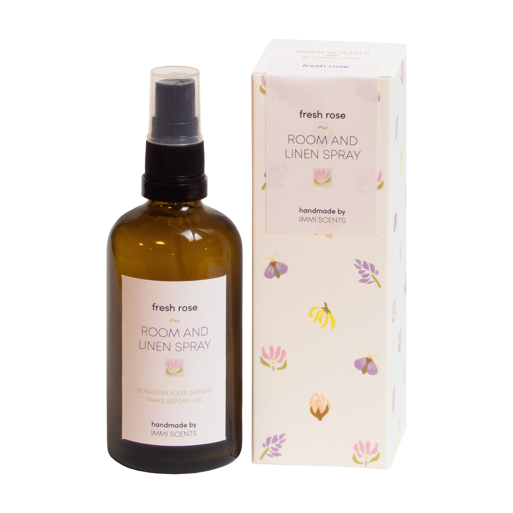 Raum- und Wäschespray - Frische Rose