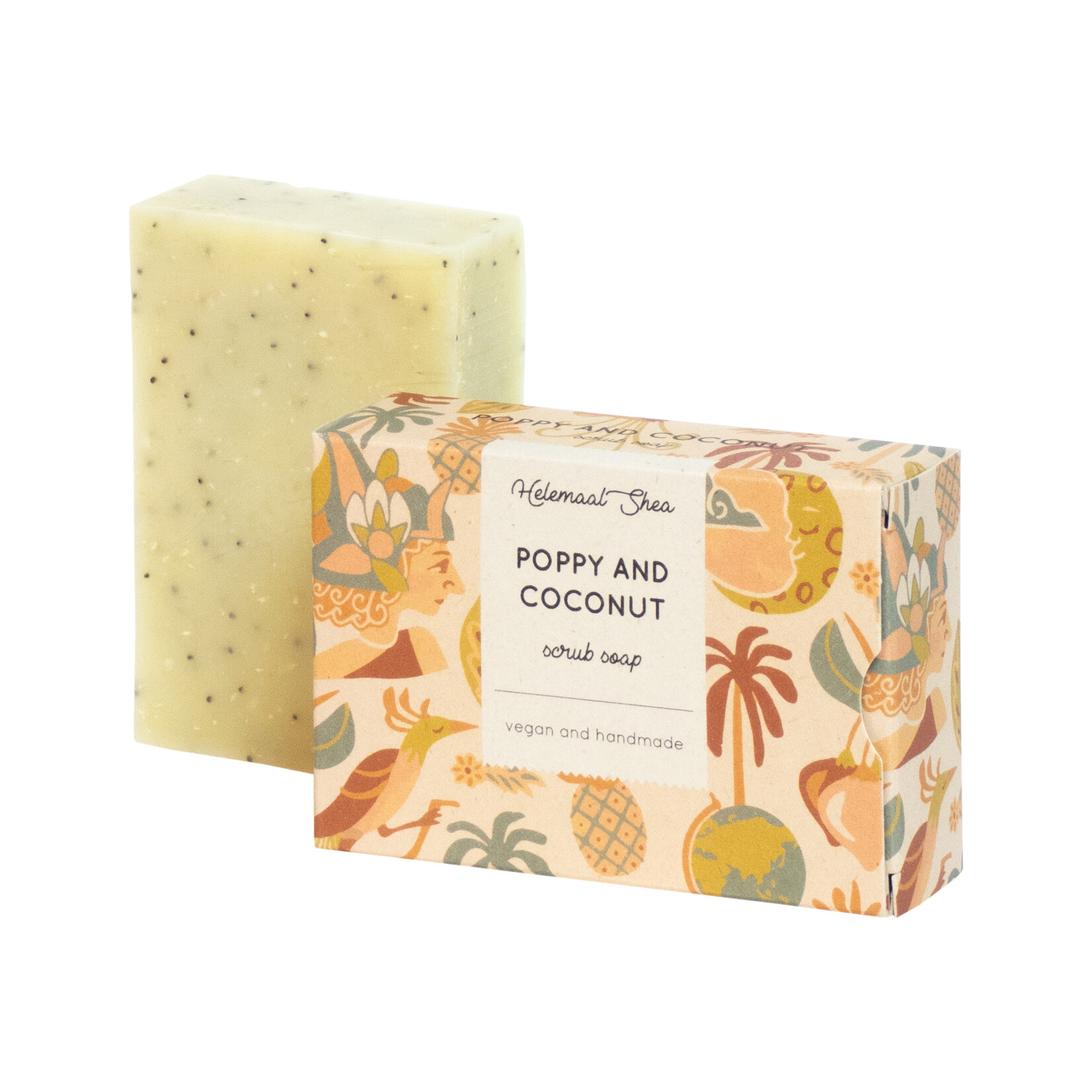 Poppy & Coconut scrubzeep