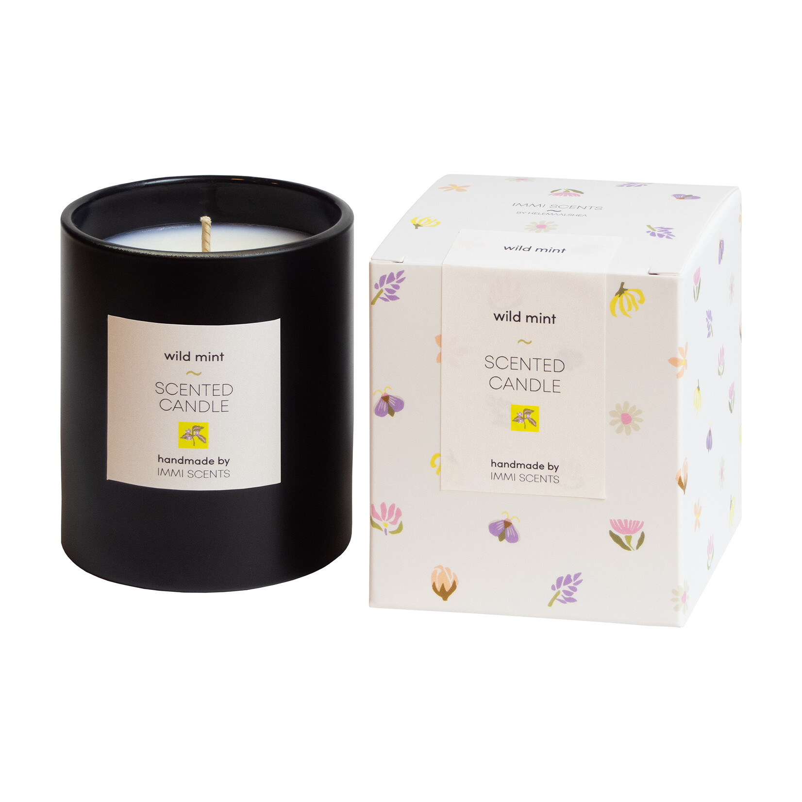 Scented candle - Wild Mint - small
