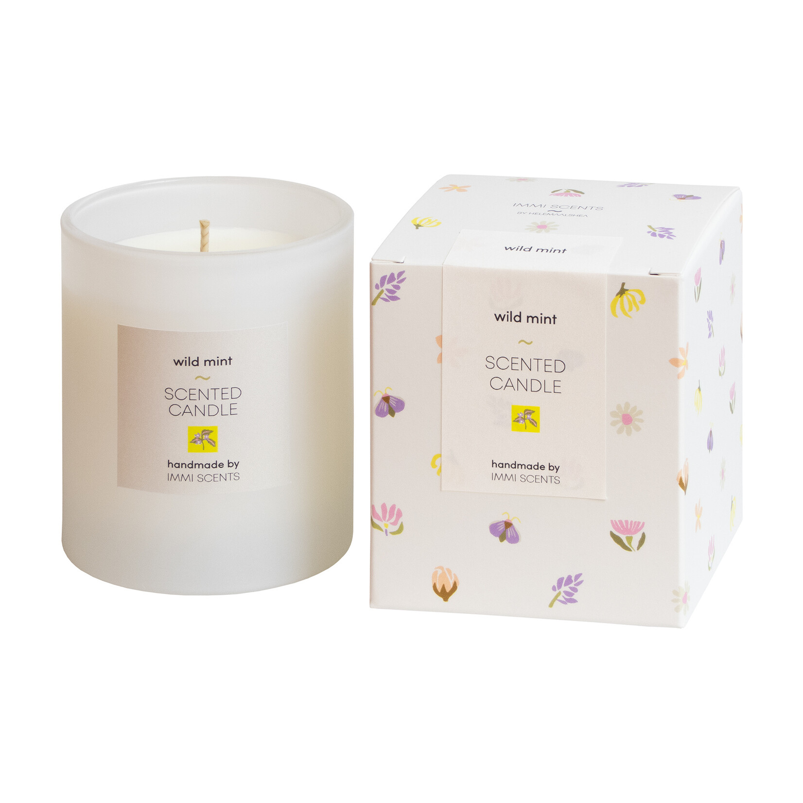 Scented candle - Wild Mint - large