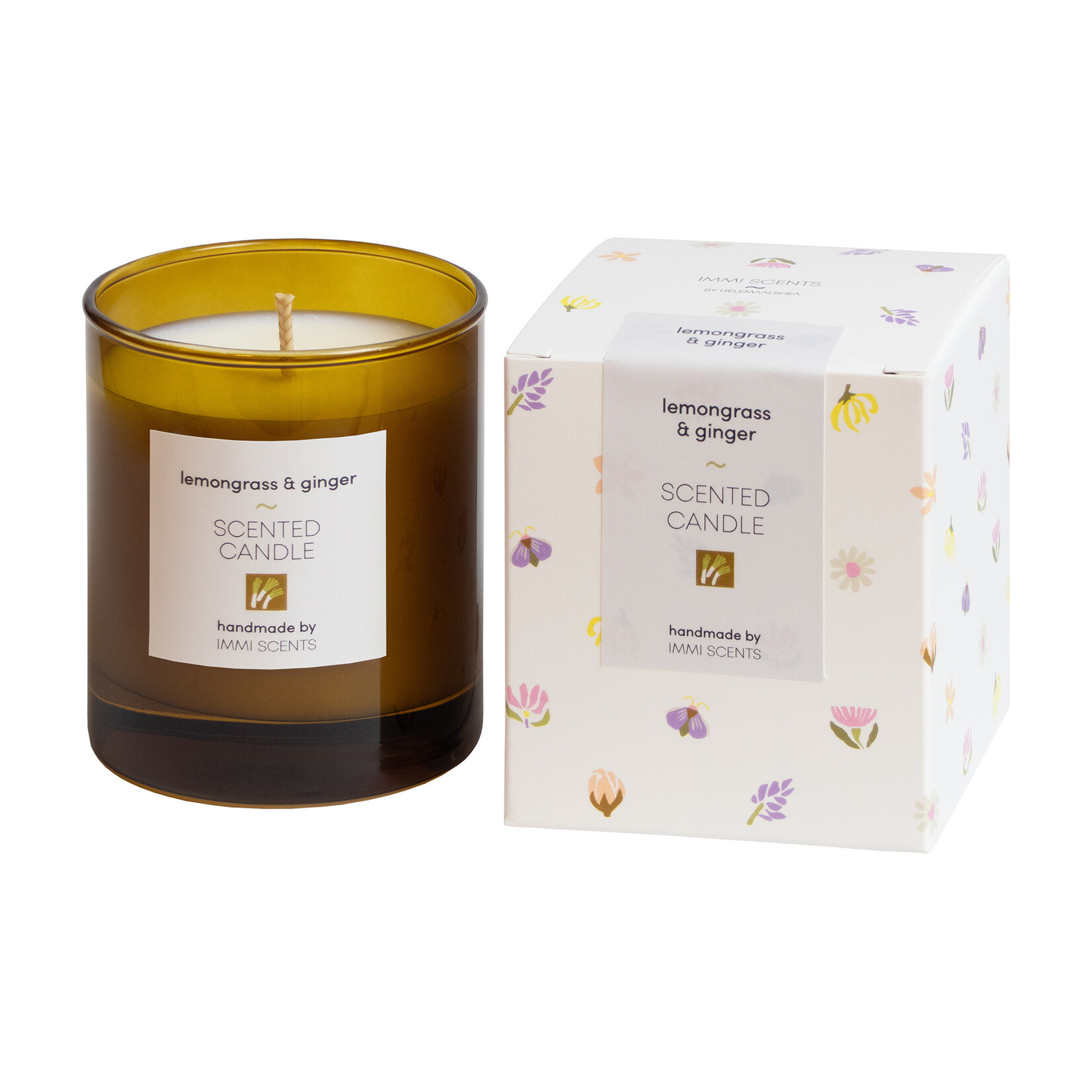 Scented candle - Lemongrass & Ginger - small