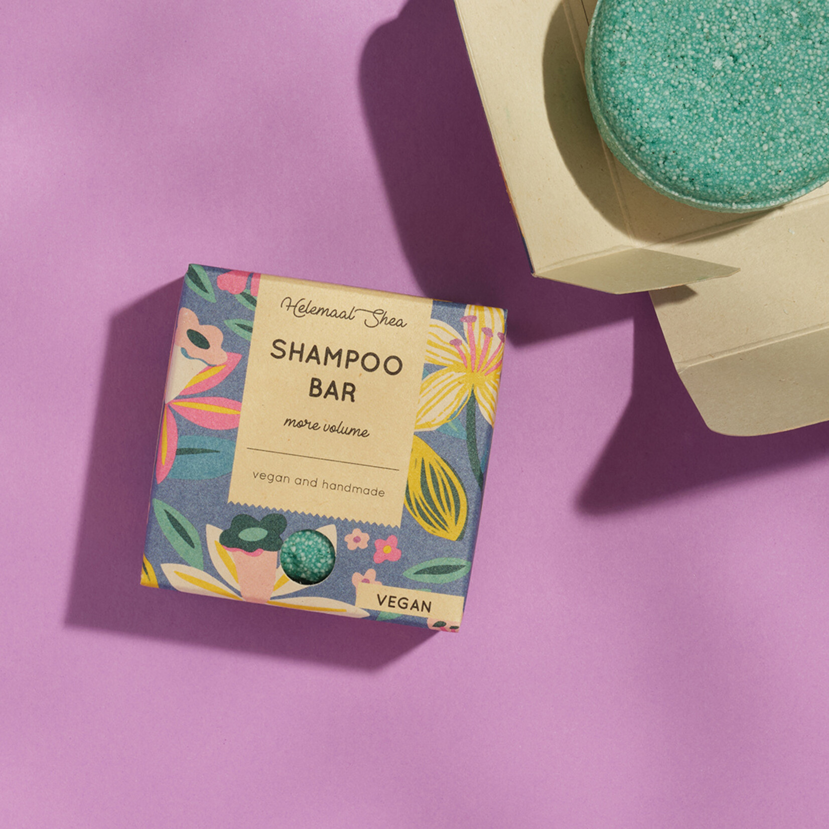 Volume Shampoo Bar – Water Lily & Epsom Salt – Prevent Split Ends (60g)