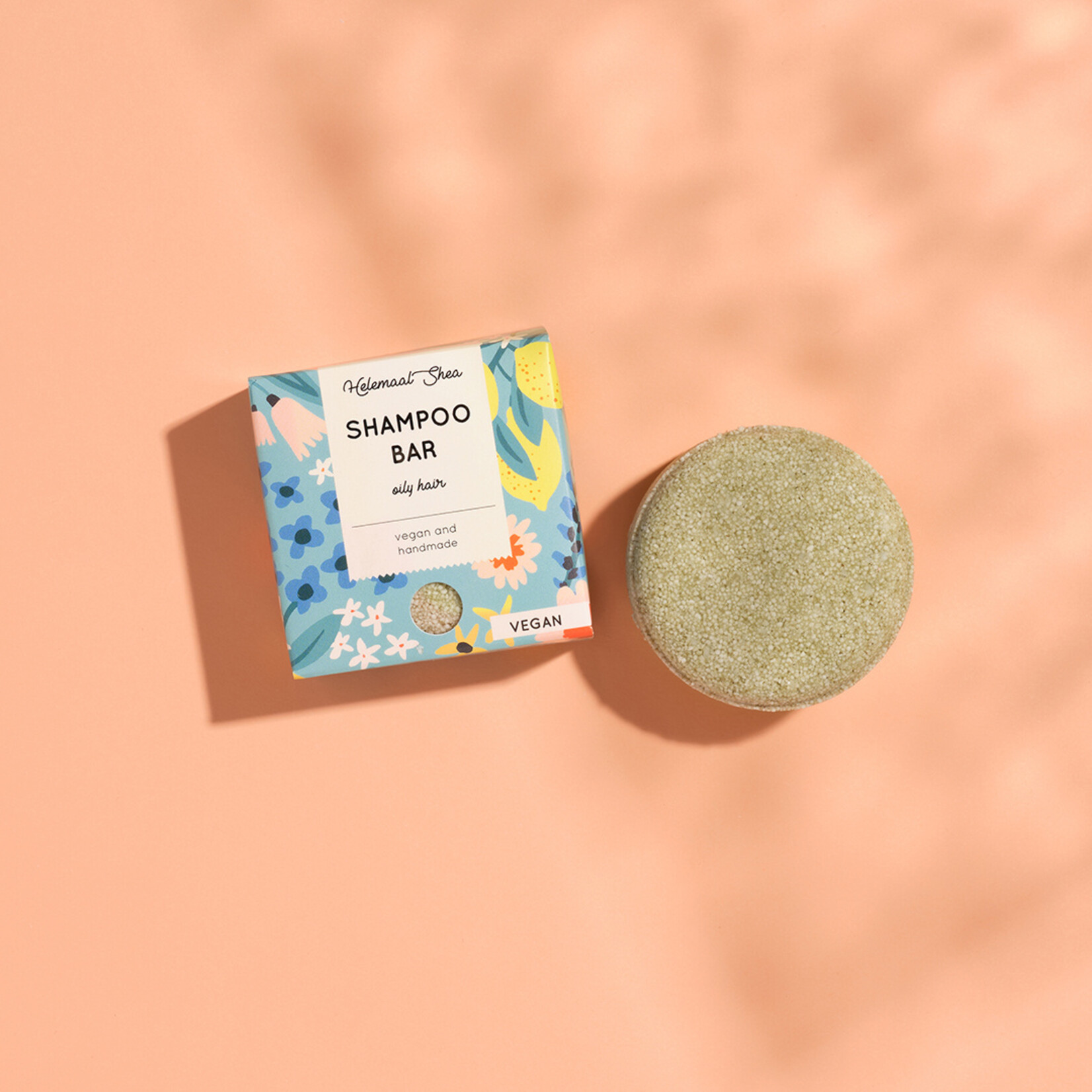 Shampoo Bar voor Vet Haar | Groene Klei & Munt - 60g