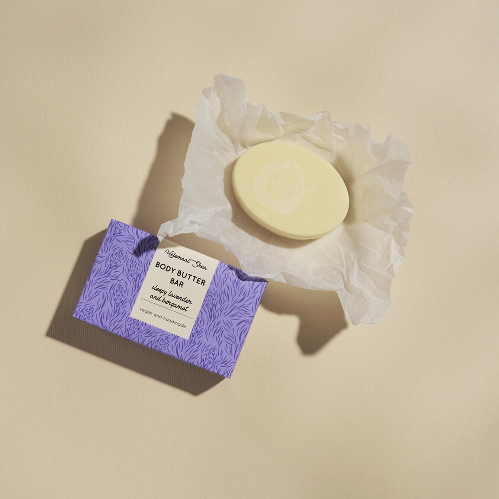 Body butter bar - sleepy lavender & bergamot