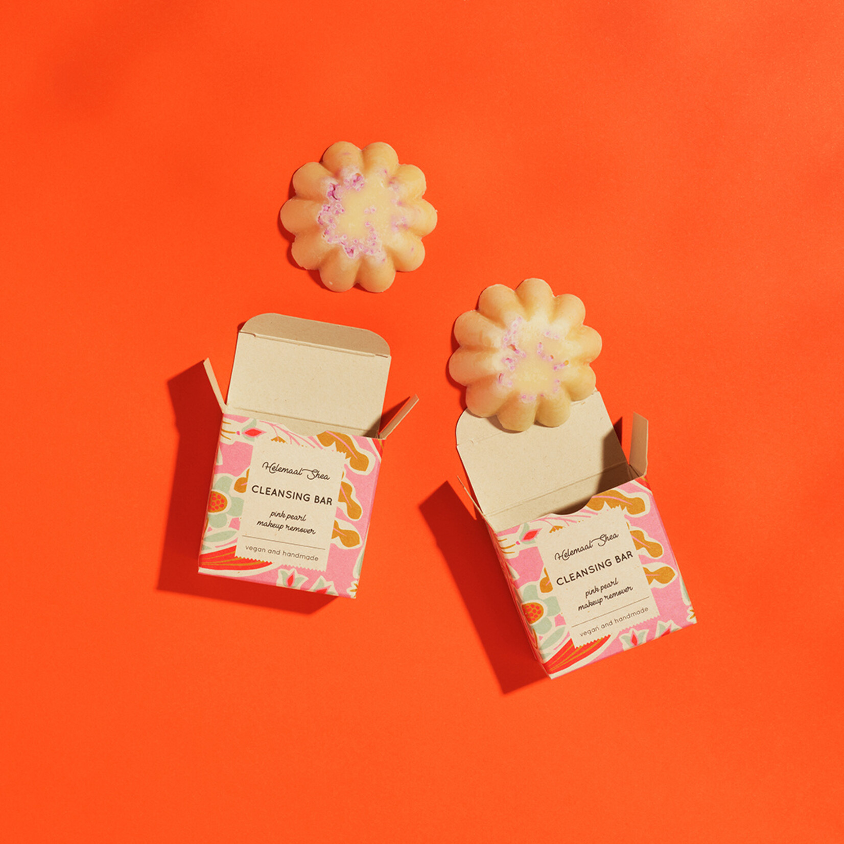 Pink Pearl Makeup Remover Cleansing Bar | 3-in-1 Reiniger