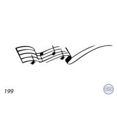 Grafsteenwinkel Afbeelding van een bladmuziek