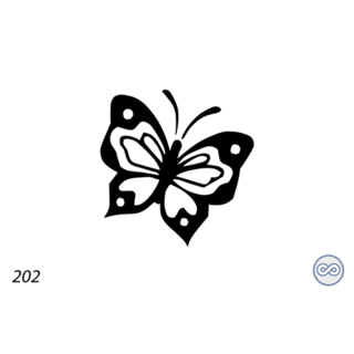 Grafsteenwinkel Afbeelding vlinder