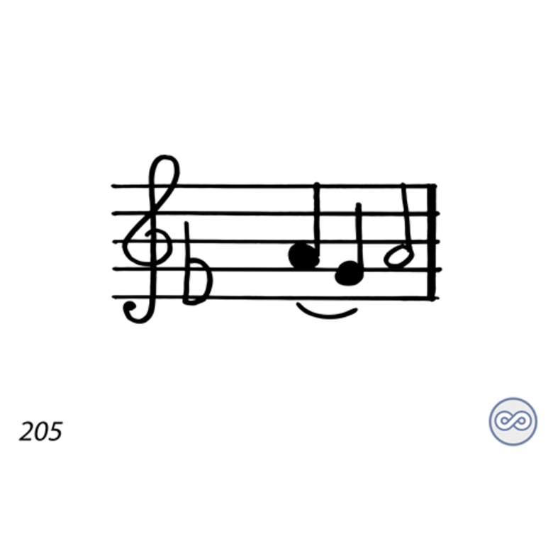 Grafsteenwinkel Afbeelding van een notenbalk