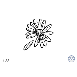 Grafsteenwinkel Afbeelding margriet