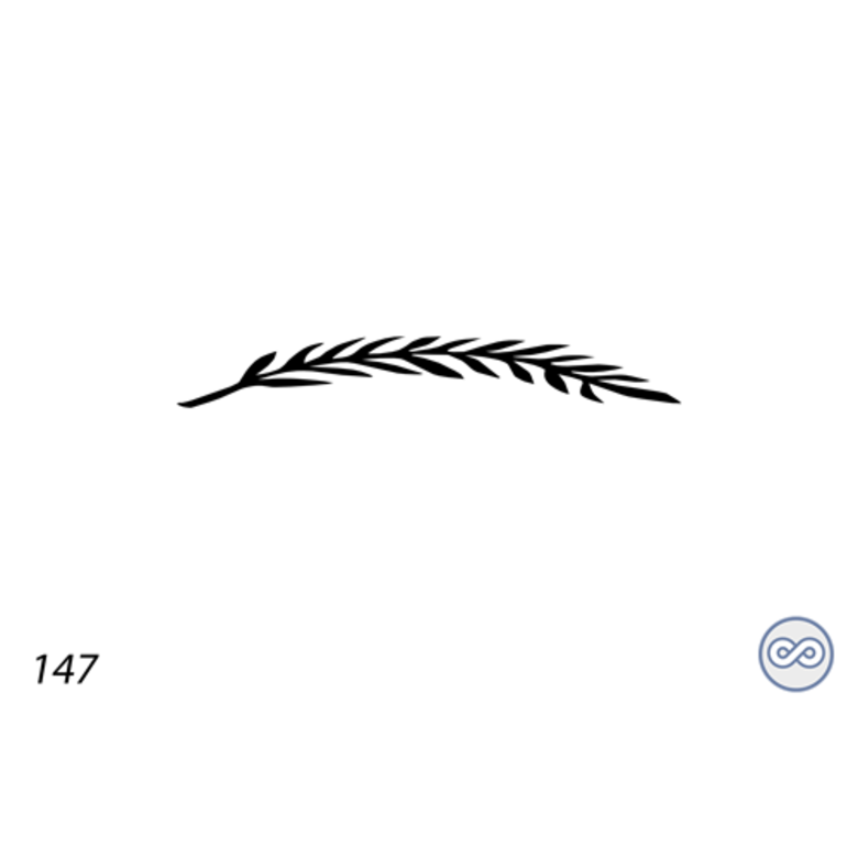 Grafsteenwinkel Afbeelding olijftak voor op grafsteen