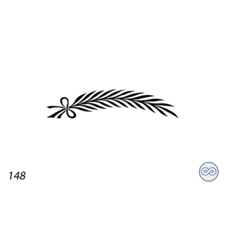 Grafsteenwinkel Afbeelding palmtak