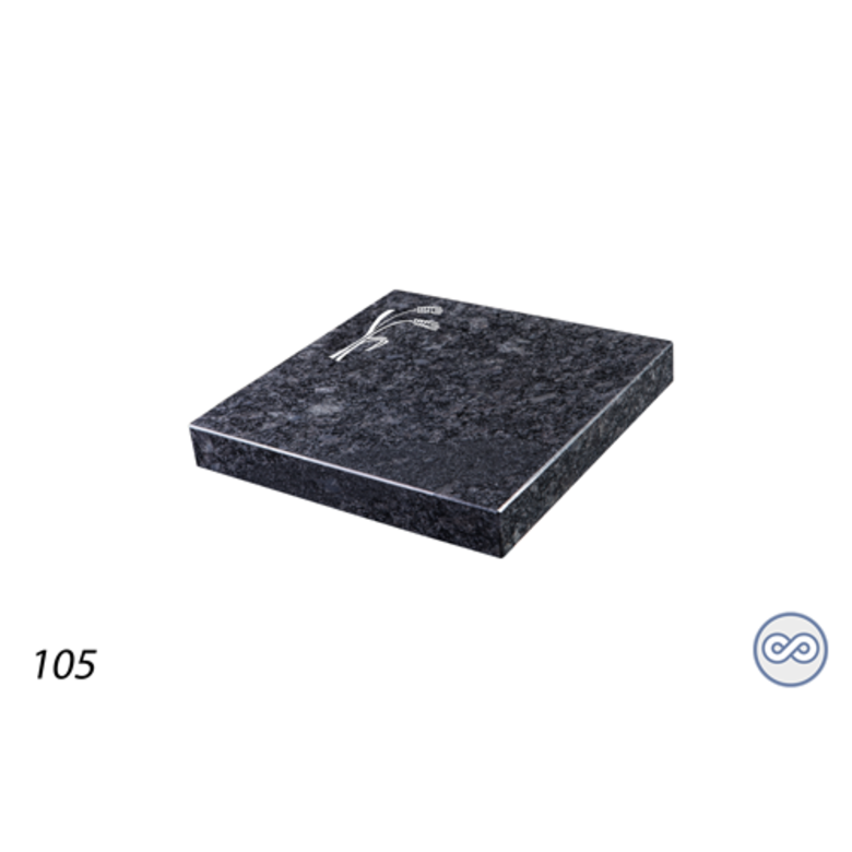 Grafsteenwinkel Afbeelding twee korenaren voor op grafsteen