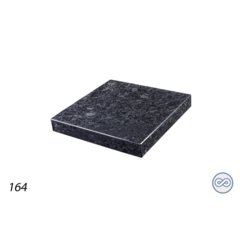 Grafsteenwinkel Afbeelding Hugenotenkruis voor op grafsteen