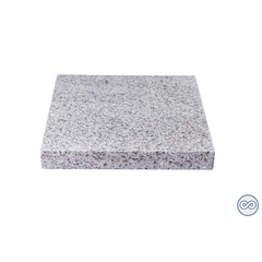 Grafsteenwinkel Liggende grafsteen, Glittery White voor een algemeen graf