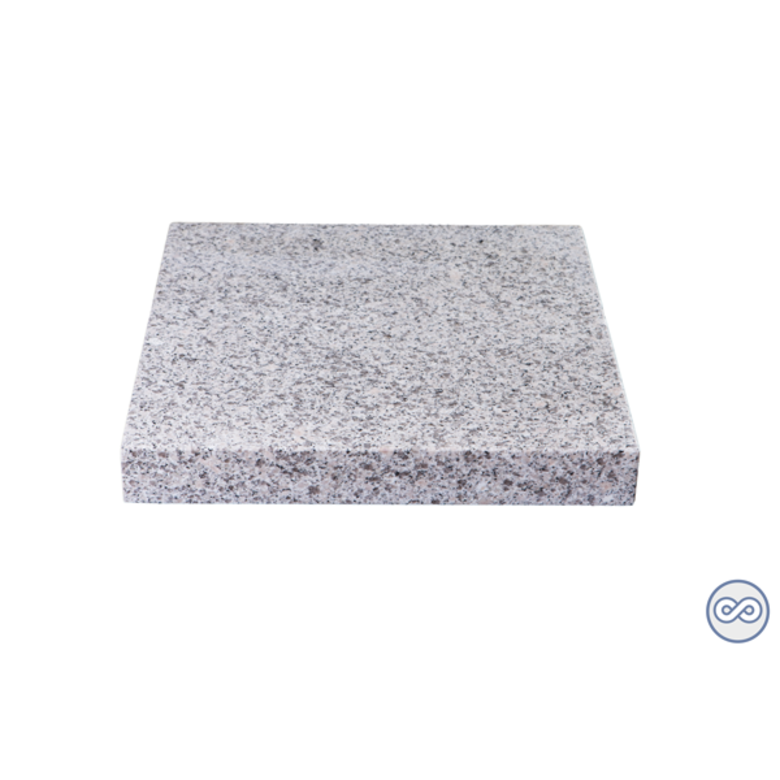 Grafsteenwinkel Liggende grafsteen, Glittery White voor een algemeen graf