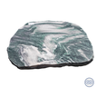 Grafsteenwinkel Liggende grafzerk groen/wit