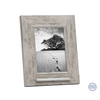 Houten fotolijst met asbuisje