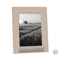 Houten fotolijst met ruimte voor as