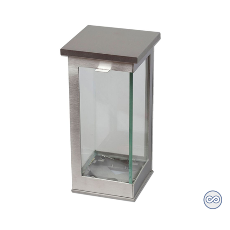 Moderne zilveren lantaarn