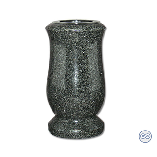 Granieten grafvaas