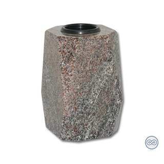 Kleine bruine grafvaas