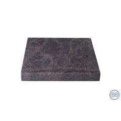 Grafsteenwinkel Liggende grafsteen 'Himalaya Blue' voor een algemeen graf