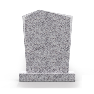 Grafsteenwinkel Staande grafsteen Modern letterplaat Glittery White