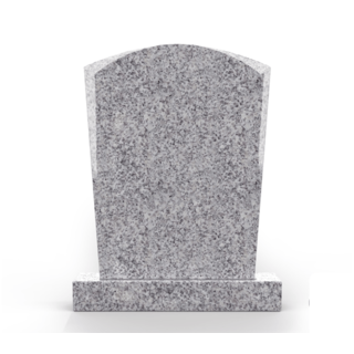 Grafsteenwinkel Staande grafsteen Toog letterplaat Glittery White