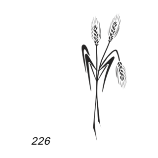 Grafsteenwinkel Afbeelding een gebroken are