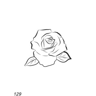 Grafsteenwinkel Bloem roos