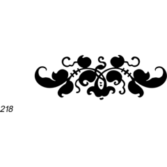Grafsteenwinkel Afbeelding Ornament218 voor op grafsteen
