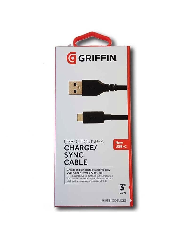 Griffin USB C to USB A CHARGE/SYNC Cable
