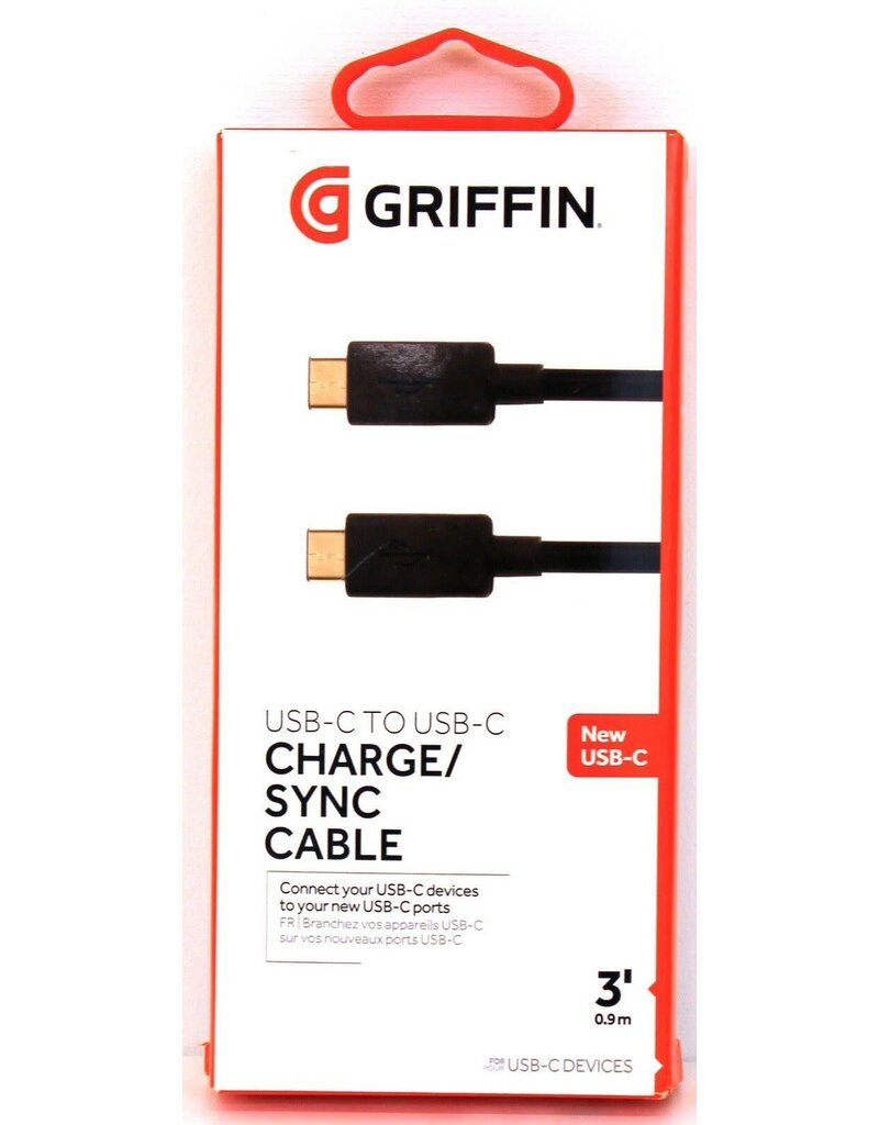 Griffin USB C to USB C CHARGE/SYNC Cable