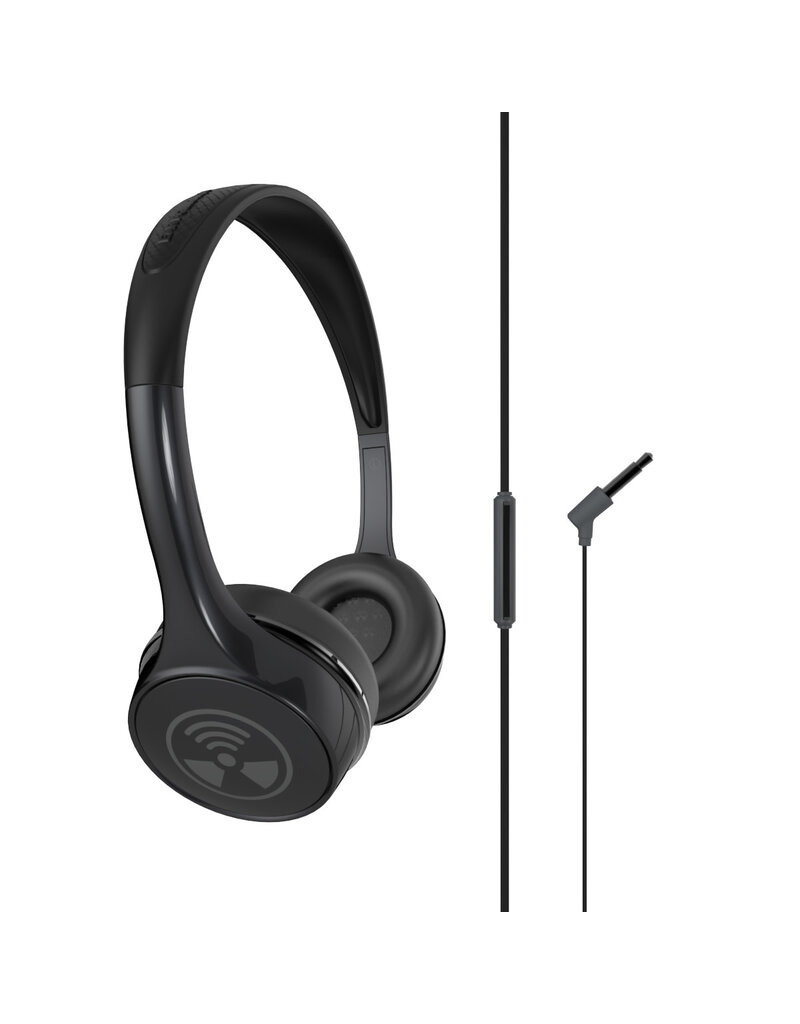 iFrogz  Toxix Plus Wired Headphones Black