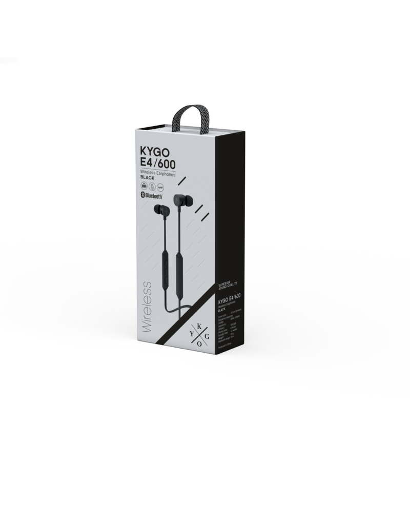 KYGO E4/600 Wireless Earphones (Black)