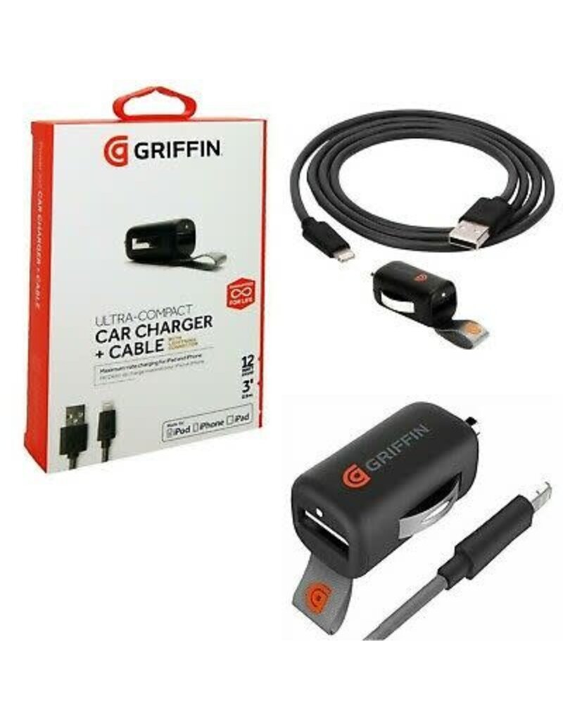 Griffin Lighting Car Charger and Cable