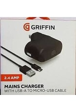 Griffin Mains Charger with USB-A to micro-USB Cable