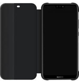 Huawei P20 Lite Flip Cover Black