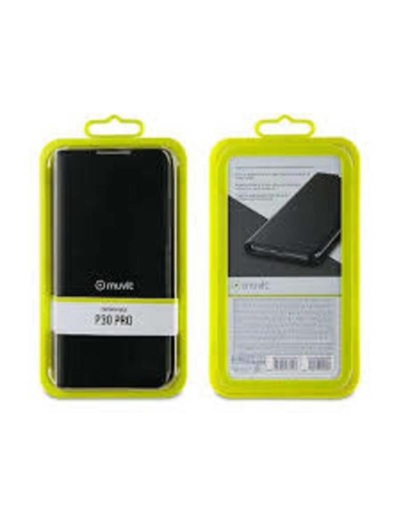 Muvit P30 Pro Folio Case Black
